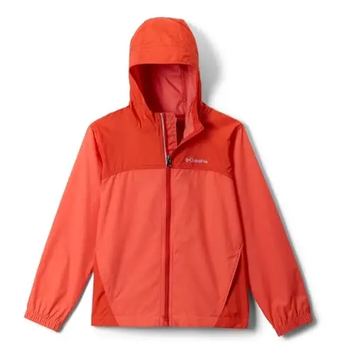 Columbia Youth Glennaker Rain Jacket | Water-Resistant, Lightweight, Hooded Protection - 1