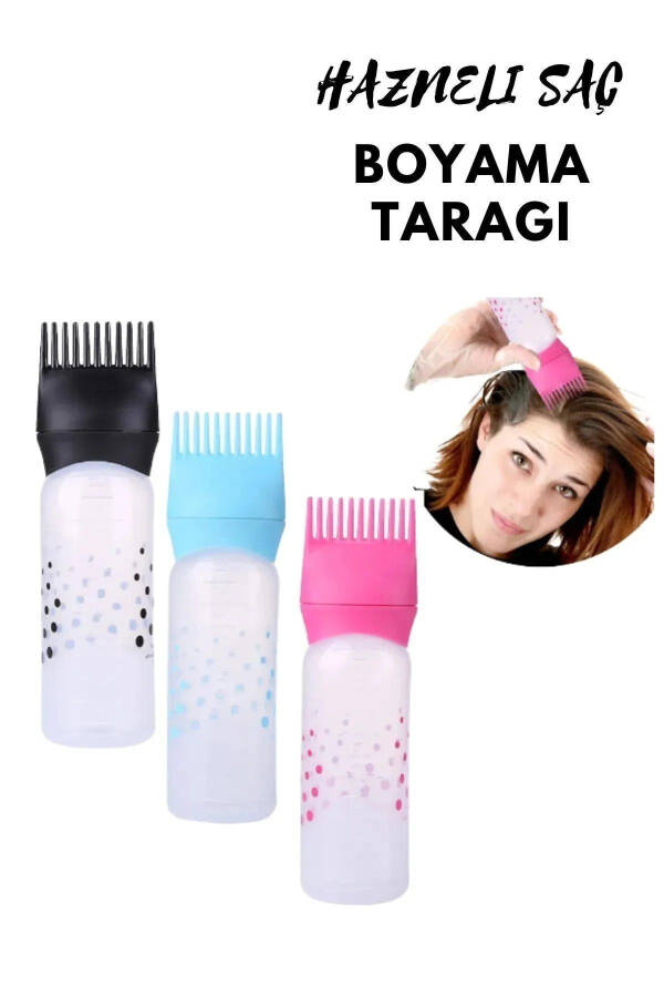 Comb Hair Dye Bottle - 1