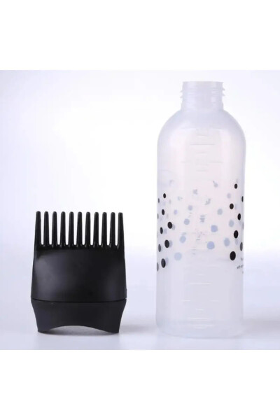 Comb Hair Dye Bottle Hair Care Oil Application Comb Hair Root Dye Application Bottle - 3