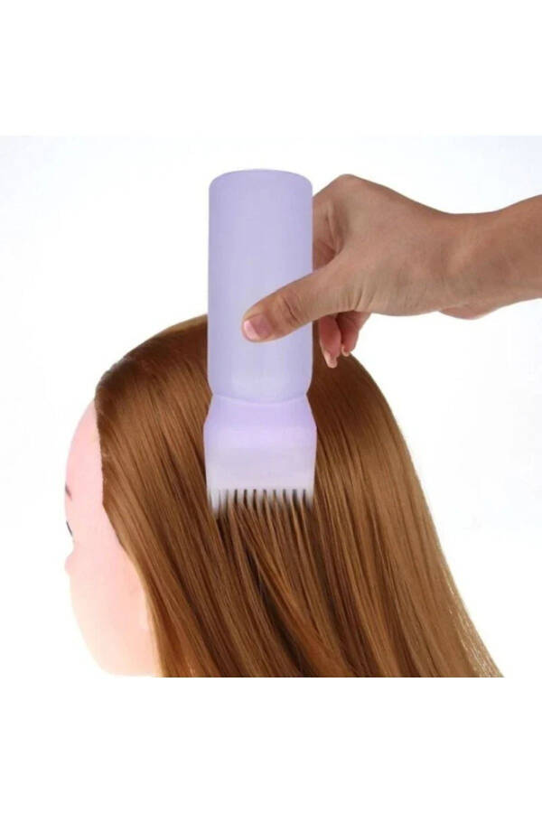 Comb Hair Dye Bottle Hair Care Oil Application Comb Hair Root Dye Application Bottle - 4