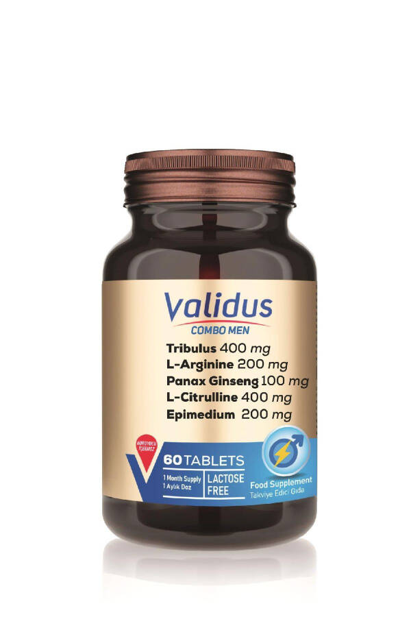 Combo-men Tribulus 400 мг + L-аргинин 200 мг + Мака 100 мг 60 таблеток - 5