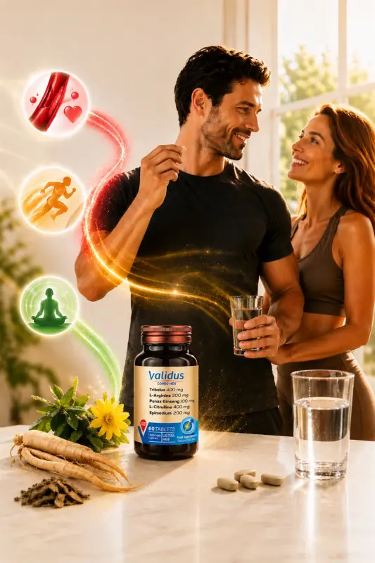 Combo-men Tribulus 400 Mg + L-arginine 200 Mg + Maca 100 Mg 60 Tablet - 7