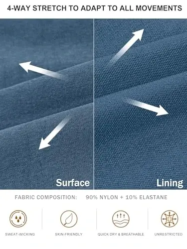 Comdecevis Men's Cargo Jogger Pants Stretch Sweatpants Slim Fit Tactical Pants with Zipper Pockets Casual Trousers - 3