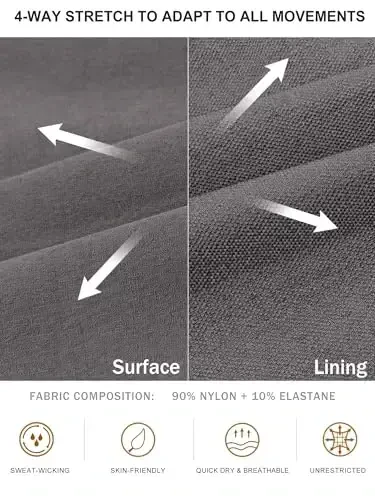 Comdecevis Men's Cargo Jogger Pants Stretch Sweatpants Slim Fit Tactical Pants with Zipper Pockets Casual Trousers - 3