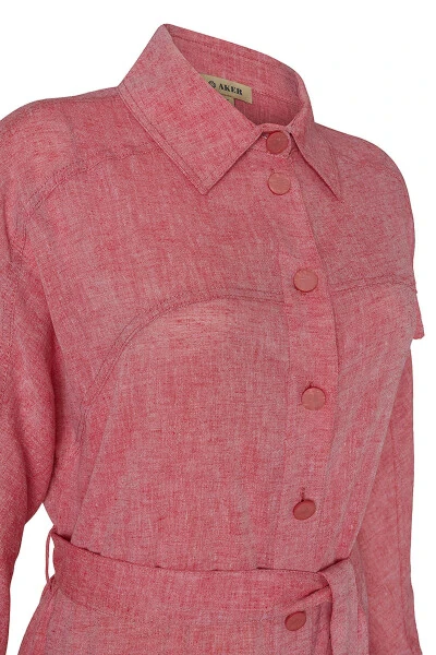 Comfort Fit Button Detailed Cape-Coral - AKER (1)