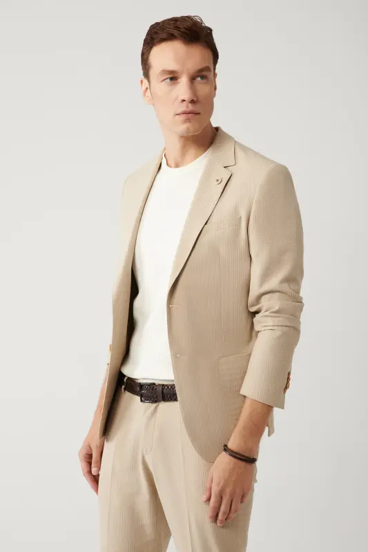 Comfort Slim Fit Jacket - AVVA