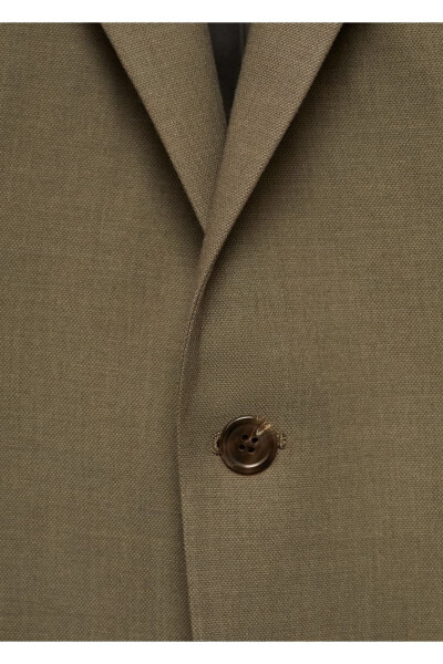 Comfort Stretch Fabric Slim Fit Blazer Jacket - 5