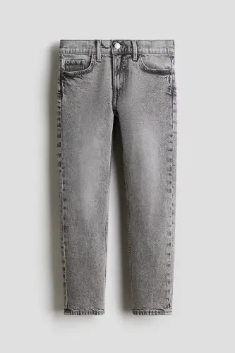 Comfort Stretch Slim Fit Jeans-Açık gri - 4