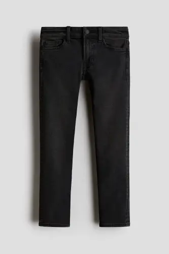 Comfort Stretch Slim Fit Jeans-Kot siyahı - 4