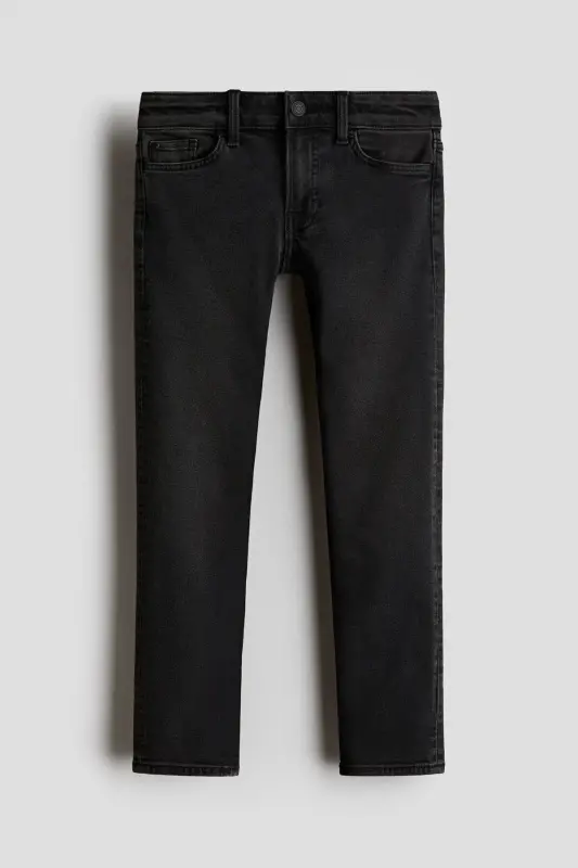 Comfort Stretch Slim Fit Jeans-Kot siyahı - 4