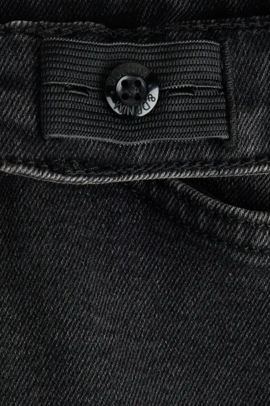 Comfort Stretch Slim Fit Jeans-Kot siyahı - 5