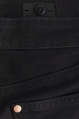 Comfort Stretch Slim Fit Jeans - Kot siyahı - 5