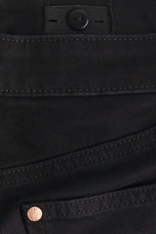 Comfort Stretch Slim Fit Jeans - Kot siyahı - 5
