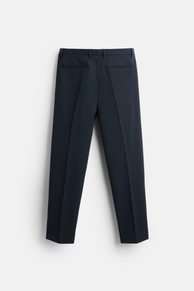 COMFORTABLE CLASSIC PANTS Blueish Green Black NAVY - 30