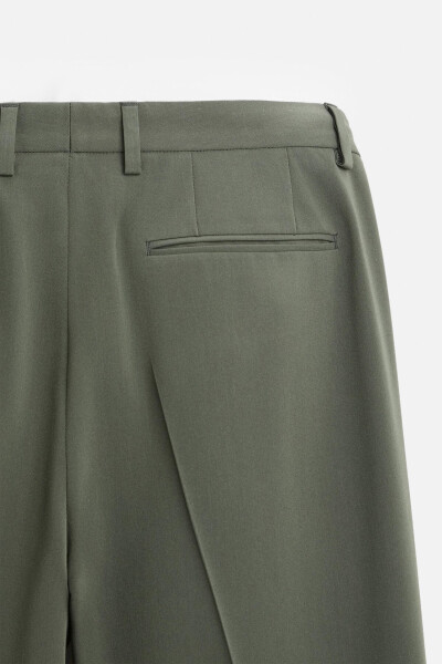 COMFORTABLE CLASSIC TROUSERS Blueish Green - 24