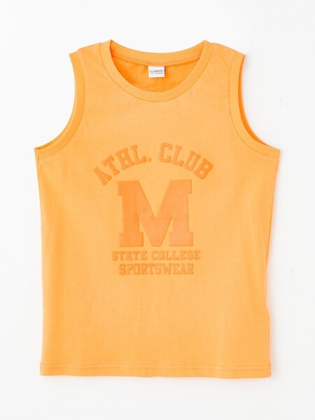 Comfortable Fit Crew Neck Boys' Undershirt - 3