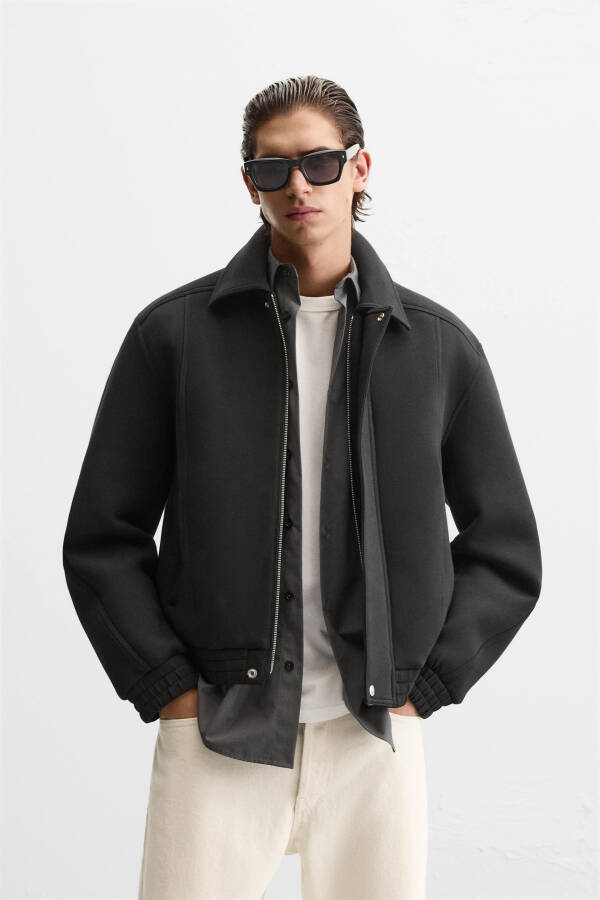 Comfortable technical jacket (Black) - 2