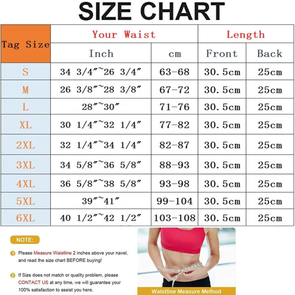 COMFREE Fajas Colombianas Reductoras ClASSIC Latex Waist Trainer for Women Long Torso Cincher Corsets Body Shaper- - COMFREE (1)