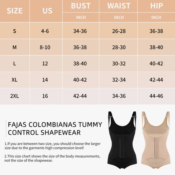 COMFREE Women's Waist Trainer Shapewear Tummy Control Corset Full Body Shaper Cincher Tank Top with Adjustable Straps - 7