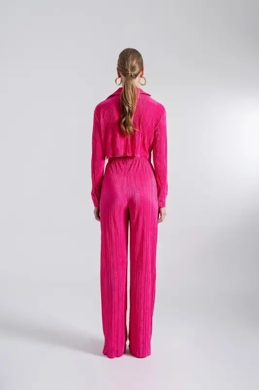 Comfy Crop Shirt Pink - 5
