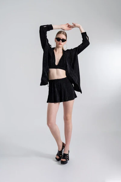 Comfy Oversize Shirt Black - 3