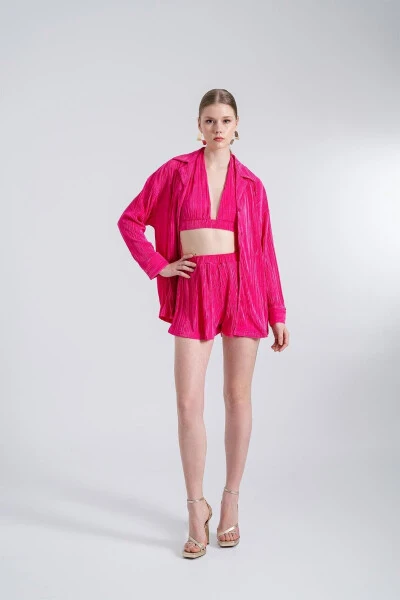 Comfy Oversize Shirt Pink - HOLLY LOLLY