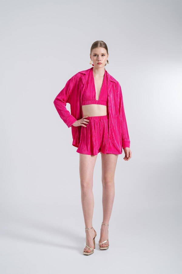 Comfy Oversize Shirt Pink - 1