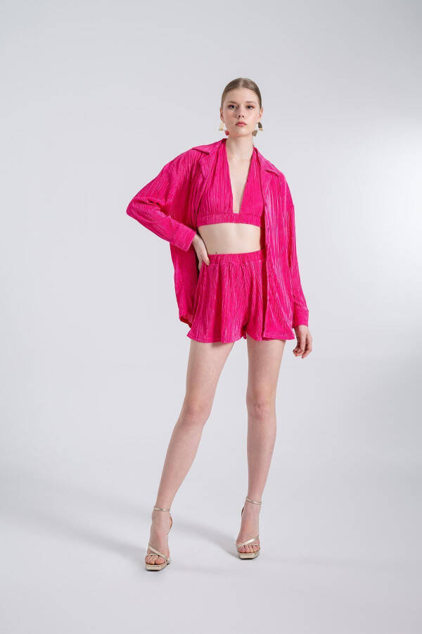 Comfy Oversize Shirt Pink - 6