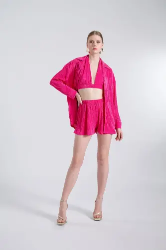 Comfy Oversize Shirt Pink - 7