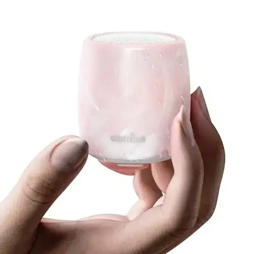 comiso Small Speaker, IPX7 Waterproof Bluetooth Speaker with Stereo Sound and Robust Bass, Mini Speakers with Hands-Free Call, Portable Speakers for Shower, Indoor & Outdoor, Gift for Men, Women 