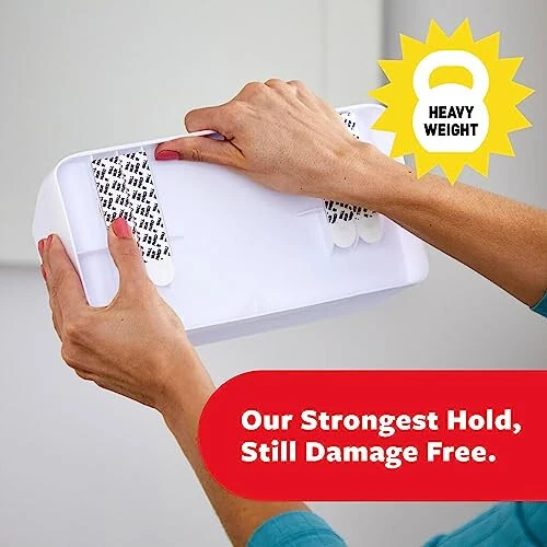 Command 10 Lb Large Organizing Caddy with 4 Command Strips, 9.91