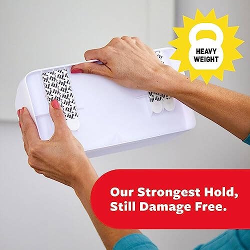 Command 10 Lb Large Organizing Caddy with 4 Command Strips, 9.91
