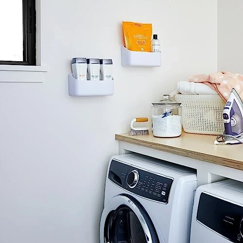 Command 10 Lb Large Organizing Caddy with 4 Command Strips, 9.91