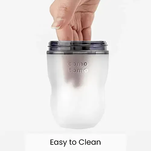 Comotomo Baby Bottle, Pink, 8 Ounce (2 Count) - 5