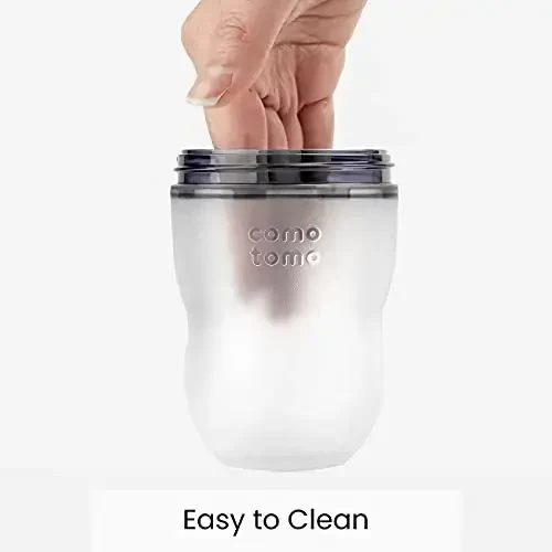 Comotomo Baby Bottle Double Pack, Green, 8oz - 5