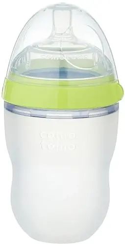 Comotomo Baby Bottle Single Pack, Green, 5oz - 4