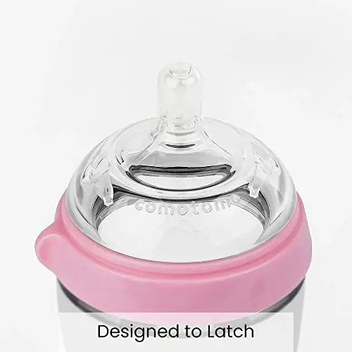Comotomo Chaqaloq Shishasi, Pushti Rang, 237 ml (2 Dona) - Modazone (1)