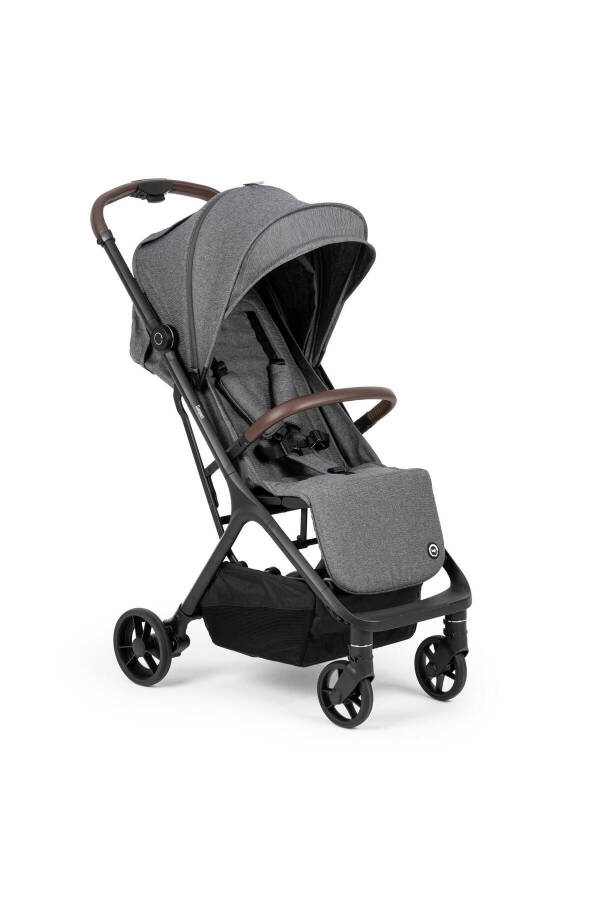 Compact Autofold Baby Stroller Grey - 11