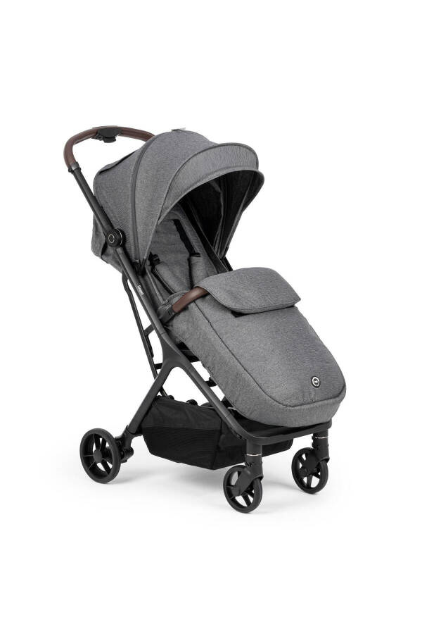 Compact Autofold Baby Stroller Grey - 13