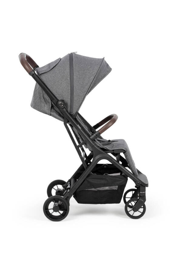 Compact Autofold Baby Stroller Grey - 14