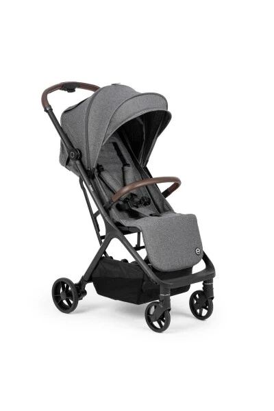 Compact Autofold Baby Stroller Grey - BAGI (1)