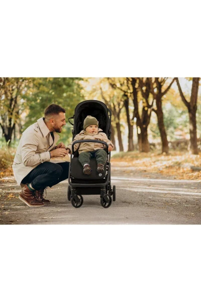 Compact Autofold Baby Stroller Grey - 3