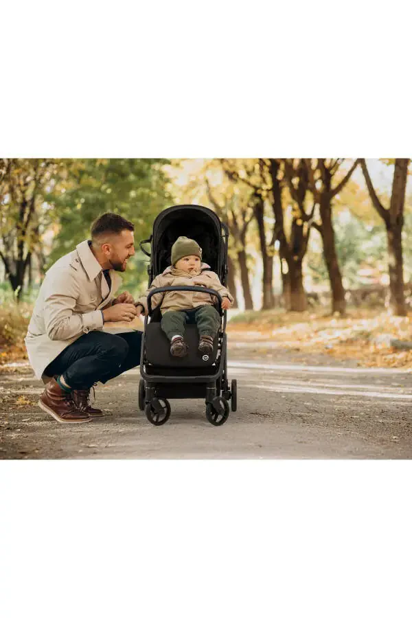 Compact Autofold Baby Stroller Grey - 3