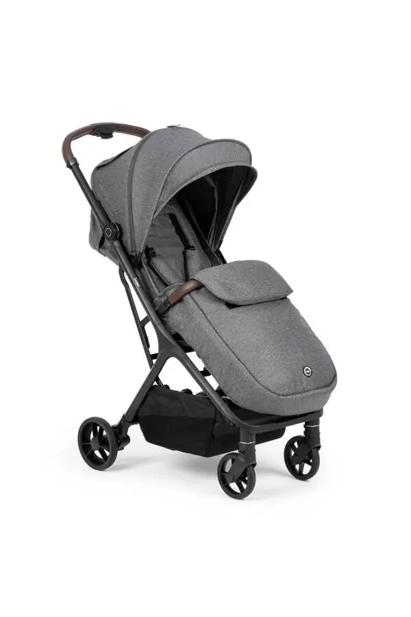 Compact Autofold Baby Stroller Grey - 4