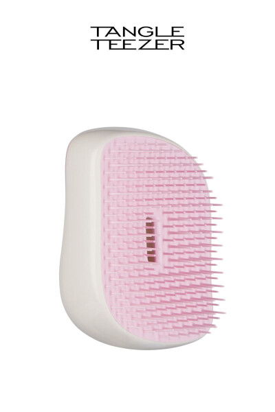 Compact Styler Pink Holographic Hair Brush - 3