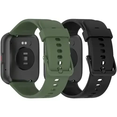 Compatible with Spade Co Health Smartwatch 3 Ayollar va Erkaklar uchun tasmalar, suv o'tkazmaydigan silikon tasma Tez chiqariladigan bilaguzuklar sozlanishi almashtirish tasmasi - CHOFIT
