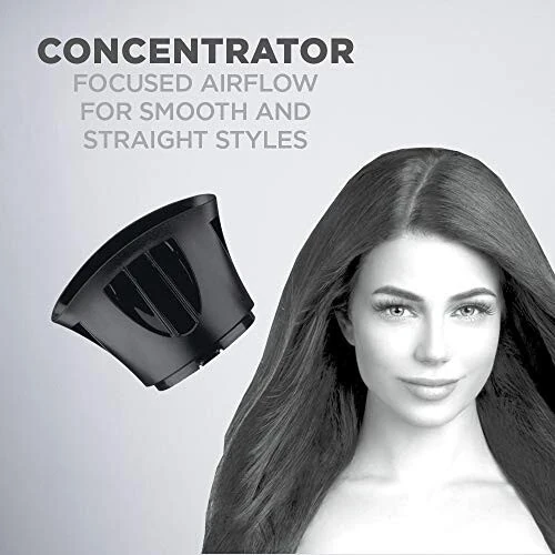 Conair 1875 Vatt Turbo Soch Quritgich, Ko'k/Qora - 5