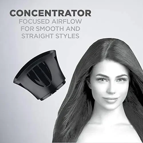 Conair 1875 Vatt Turbo Soch Quritgich, Ko'k/Qora - 5