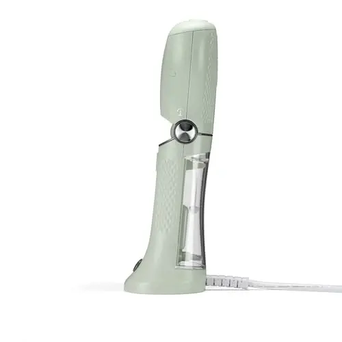 Conair Handheld Garment Steamer for Clothes - Power Steam: Small Size,Big Power - Great for Home,Office,or Travel with Dual Voltage-for Worldwide Use,Mint Green,(Pack of 2) - 3