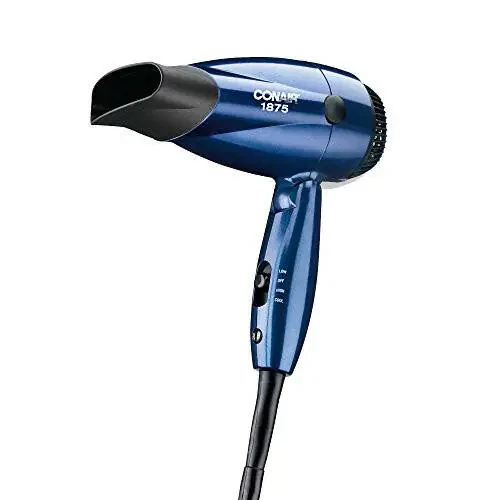 Conair Ion Shine Dual Voltage 1875 Watt Compact Folding Hair Dryer - 1